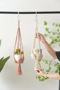 Nouveaux Designs rame plante cintre pour la décoration intérieure à la main Boho tenture murale décors EH2503016 - Product Image 5