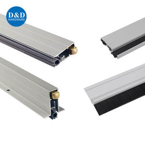 Umbral de puerta de entrada duradero Tira de sellado inferior <span class=keywords><strong>Placa</strong></span> de puerta de aluminio para puerta <span class=keywords><strong>externa</strong></span> o interna - Product Image 3
