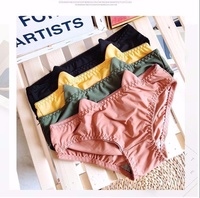 Hot Koop Kat Oren Mid-Taille Naadloze Sexy Slips Vrouwen/Groothandel Slipje