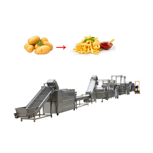 Línea de Producción de Papas Fritas Crujientes de 250 kg/h para Uso Comercial - Product Image 5