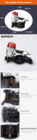 CN70 Coil Decking Air Nail Gun Coil Nailer pour palette en bois