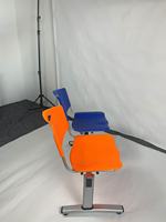 Meubles commerciaux en plastique Chaises d'attente de rangée d'attente de salle d'attente d'hôpital d'aéroport Chaises d'attente de stade de deux personnes
