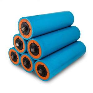 Chất lượng cao Nylon băng tải con lăn mới chất lượng cao băng tải cao su vành đai với con lăn mang bán buôn polymer băng tải con lăn - Product Image 1