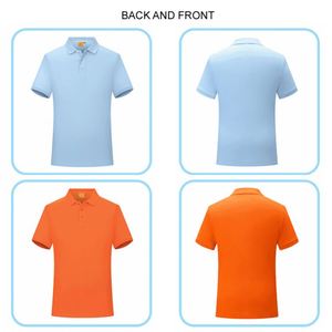 เสื้อเชิ้ตผู้ชายคุณภาพสูง ผ้าฝ้าย 100% สกรีนโลโก้ตามสั่ง ปักลาย เสื้อยืดออกกำลังกาย วิ่ง กอล์ฟ เสื้อโปโล - Product Image 4