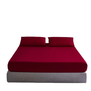 2025 Popular 100% Cotton King Size <strong>Fitted</strong> <strong>Bed</strong> <strong>Sheets</strong> Pattern Cool for Weddings Home Hospital Woven Technique - Product Image 1