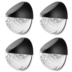 Lámpara de Pared Esférica Solar, Impermeable, para Exteriores, con Sensor de Oscuridad Automático, Decoración Ambiental para Jardín - Product Image 4