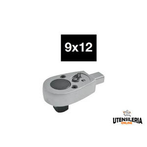 Cabezales de trinquete reversibles A2855/5, conexión de 9x12mm - Product Image 1