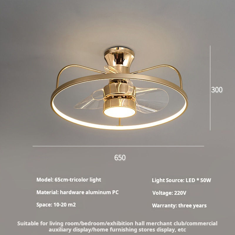 65cm three-color light-advanced alluvial gold