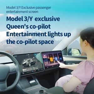 NaviHua Écran tactile 15.6 "pour Tesla Model 3 Y 2021 2023 Multimédia Android Car Entertainment Monitor <span class=keywords><strong>Copilot</strong></span> Passenger Carplay - Product Image 3