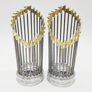 Trofeo de Aleación de 12 cm Copa de Campeonato de la Liga de Béisbol de Todos los Años Recuerdo de Juegos Deportivos Artesanía para Fanáticos del Deporte - Product Image 1