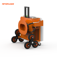 Nettoyeur laser à impulsions industriel 1000W refroidi par air pour la rouille et les structures en acier, à sortie laser stable