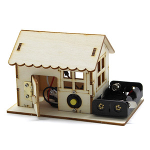 YM3 Wooden Music House Model 1 Piece Assembly <b>Educational</b> <b>Toy</b> For Kids Age 4-6Y - Product Image 2