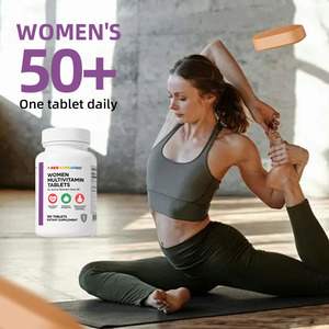 Tabletas multivitamínicas para mujeres Apoya la buena salud general y el bienestar Gestión del metabolismo Salud del corazón Suplemento multimineral - Product Image 2
