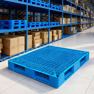 Palettes de grille double face en plastique, 1200*1000*150mm, utilisées pour les entrepôts de supermarchés et les palettes industrielles surélevées en usine - Product Image 6