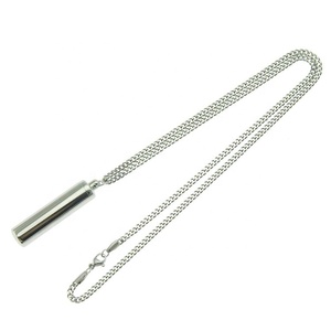 Cadena cubana de plata de Hip hop, colgante de botella de <span class=keywords><strong>perfume</strong></span> de acero inoxidable, colgante - Product Image 6