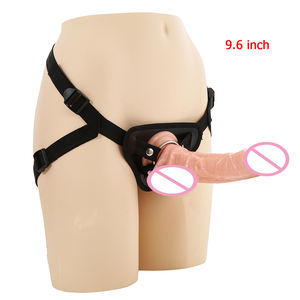 Vente chaude, harnais réaliste en PVC souple, <span class=keywords><strong>gode</strong></span> à sangle, jouets sexuels pour adultes pour femmes, <span class=keywords><strong>grande</strong></span> <span class=keywords><strong>taille</strong></span>, pénis portable, lesbiennes, outils de jeu sexuel - Product Image 1
