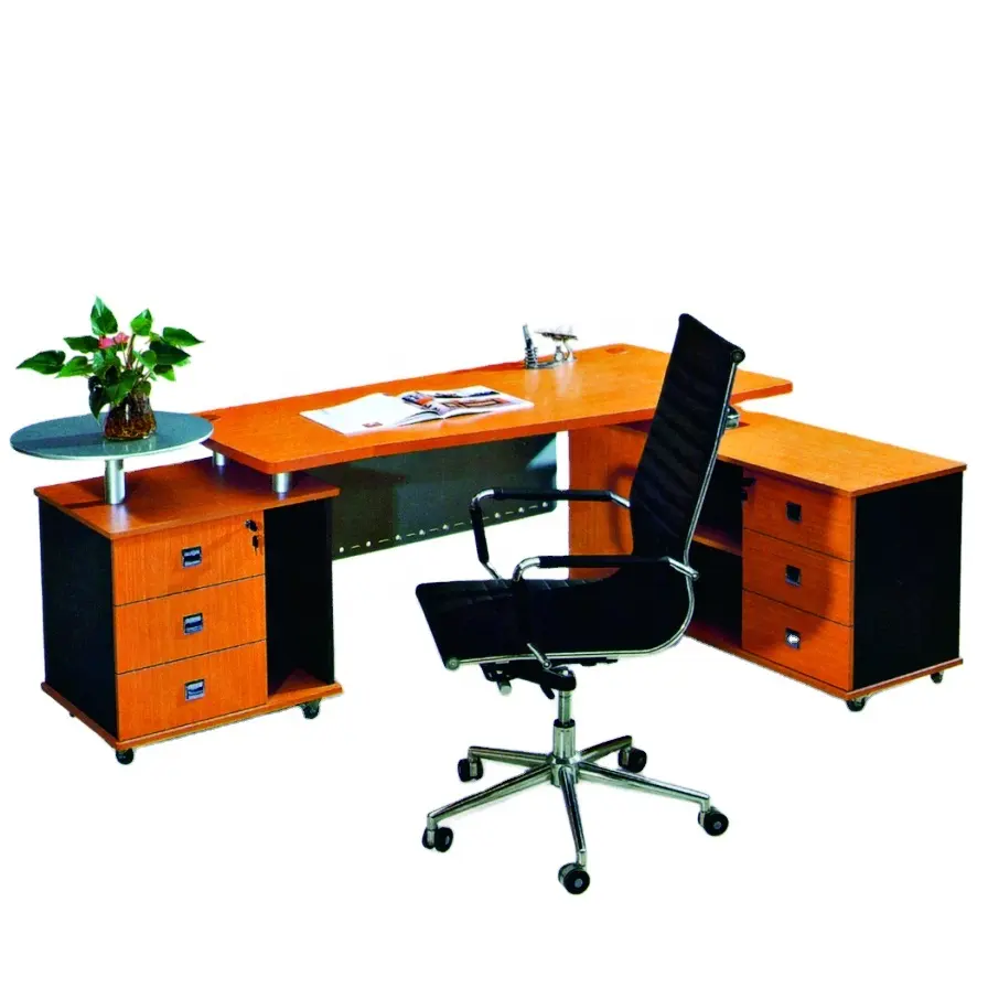 Simple style cheap wooden office executive table for manager