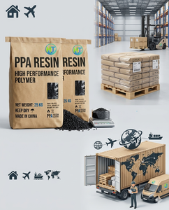 Granulés/Pellets de Plastique Noir PPA de Qualité Injection GF40 <span class=keywords><strong>FR</strong></span> V0, Marque Huitao, Sac de 25 kg pour Ventilateurs de Refroidissement - Product Image 5