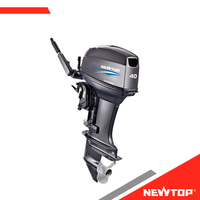 Motor Tempel Bensin 2 Tak YMH 40HP Berkualitas Tinggi, Daya Kuat, Tahan Lama untuk Kapal