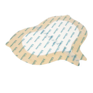 Perban luka perban busa Sacrum penutup perekat silikon bantalan Sacral tahan air tempat tidur penyerap bantalan tekanan nyeri - Product Image 2