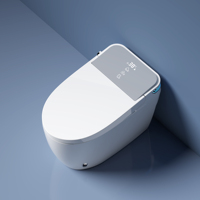 2023 Meilleurs prix cuvette de toilette intelligente électrique sans réservoir pulvérisateur d'eau automatique appareils sanitaires bidet monté au sol en céramique wc