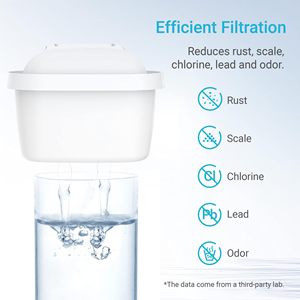 Cartucho de Repuesto para Filtro de Agua de Carbón Activado Tipo M, Libre de BPA, en Oferta, para Uso Doméstico y en Exteriores, Bloque de Carbón - Product Image 2