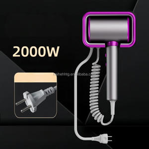 Secador de Pelo Eléctrico de Pared de Plástico de 2000W, Motor DC de Alta Velocidad, 2 Velocidades, Compacto, 1 Año de Garantía, para Hogar, Hotel y Viajes - Product Image 6