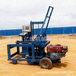 Máquina para fabricar bloques de pavimentación a diésel, equipo hidráulico para moldear ladrillos de cemento para la construcción de carreteras - Product Image 3
