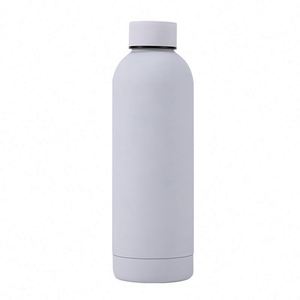 Bouteille d'eau isotherme personnalisable en acier inoxydable 304, écologique, réutilisable, mince, 500 ml, pour boissons chaudes et froides, avec couvercle, pour usage extérieur - Product Image 3