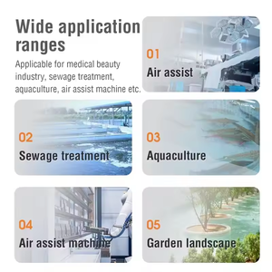 Lawaai Lap <span class=keywords><strong>Serie</strong></span> Aquarium Luchtpomp Water Beluchting Oxygenatie Pomp Vis Vijver Luchtpomp - Product Image 3