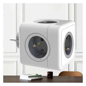 ปลั๊กไฟฟ้าดีไซน์มินิมอลยอดนิยมจากฝรั่งเศส 5 ช่องเสียบแบบ FR ขายดี - Product Image 5