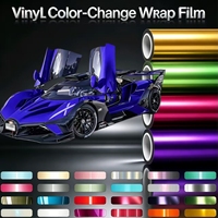 Film de protection de peinture TPU PPF auto-réparateur, anti-rayures, hydrophobe, à changement de couleur, plus de 400 couleurs, vente en gros