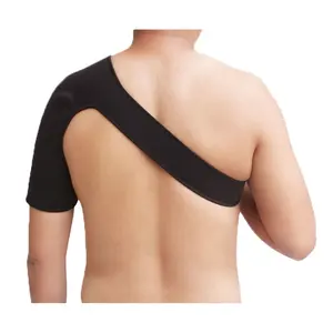 Fashion Single Elastic Shoulder Support Brace Support Belt Male Shoulder Pad
