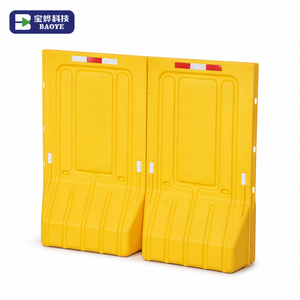 Barriera di Sicurezza Scolastica Baoye 1800mm X 1000mm, Barriera Stradale Riempibile con Acqua, Materiale Plastico HDPE, Alta Intensità Prismatica - Product Image 4