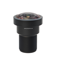 Lente Impermeable de Montura S de 1/1.8'' 196 Grados M12 F1.6 de Gran Apertura, 5 Elementos, 3 Grupos, para Drones de Vigilancia 4K