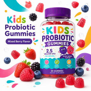 Bonbons Gommeux Multivitaminés Végétaliens pour Adultes, Marque Blanche en Gros, 2,5 Milliards de UFC, Supplément Essentiel de Minéraux, Antioxydant, Immunité - Product Image 2