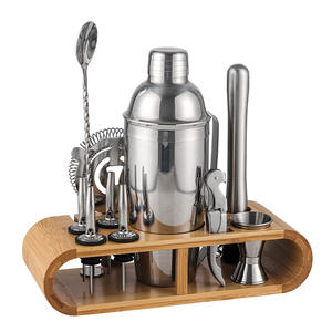 Ensemble d'outils de bar en acier inoxydable, ensemble de mélangeurs à cocktails, ensemble de tasses à cocktails - Product Image 3