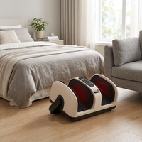 Masseur de pieds électrique professionnel portable avec chauffage Shiatsu et pression d'air pour spa des pieds