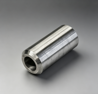 HENGLI OEM Piezas de Acero al Carbono Mecanizadas por CNC, Componentes de Brida/Buje Torneados y Mecanizados a Medida con Tolerancia de 0.01mm, Zhejiang