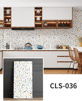 2024 derniers modèles 3d brique étanche Ixpe mousse adhésif marbre 60x60cm IXPE autocollant étanche pour la décoration murale de la maison