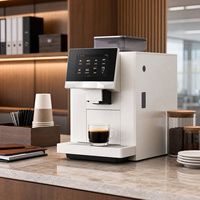 Machine à café automatique commerciale K2 PRO, machine à expresso du grain à la tasse avec moulin intégré, écran tactile, fabricant OEM ODM