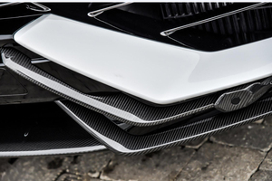 Spoiler avant en carbone sec style OEM, lèvre de pare-chocs, séparateur 4ML807059A 4ML807060A pour Lamborghini <span class=keywords><strong>Urus</strong></span> S Performante 2017-2023 - Product Image 4