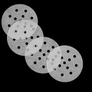 Vaporizador antiadherente de aceite de silicona perforado de grado alimenticio para cocinar papel de vapor Dim Sum revestimientos de vapor desechables utensilios de cocina para hornear Baki - Product Image 2