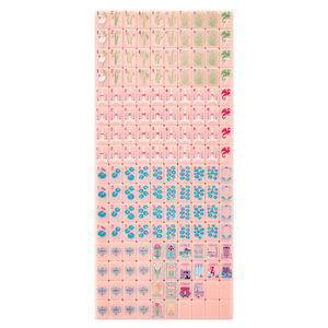 2026 Luxe 160 Pièces de Mahjong Américain en Acrylique Rose, Gravées en Jade, à Couche Unique, Durables, Écologiques, pour Fêtes, Cadeau Élégant - Product Image 5
