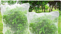 Filet de protection anti-insectes et anti-parasites en plastique HDPE pour arbres fruitiers de jardin, serres agricoles et fermes