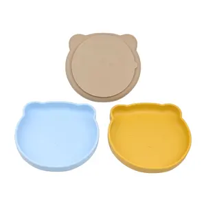 Silicone Baby Bowl Baby Kids Feeding Food Suction Plate Personalized Kids Baby Dining Product