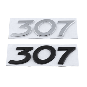 Emblema Personalizado ELang Económico 307, Adhesivo Metálico para Carrocería <span class=keywords><strong>de</strong></span> Coche <span class=keywords><strong>Peugeot</strong></span> OEM, 1 Año, Venta al por Mayor para Clubes <span class=keywords><strong>de</strong></span> Fans, Accesorios para Camiones y Automóviles - Product Image 2