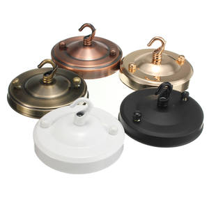 Support de plaque à <span class=keywords><strong>crochet</strong></span> Vintage rétro Antique pour <span class=keywords><strong>plafond</strong></span>, <span class=keywords><strong>ampoule</strong></span> de montage, accessoire de lampe de lustre - Product Image 1