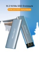 Oscoo M.2 SSD bao vây ổ cứng bên ngoài di động SSD vỏ 10gbps hỗ trợ M.2 NVMe 1TB bên ngoài Đĩa - Product Image 3