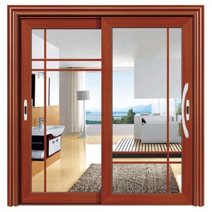 Nuevo diseño <span class=keywords><strong>cortinas</strong></span> sin llave cerradura <span class=keywords><strong>de</strong></span> puerta <span class=keywords><strong>de</strong></span> <span class=keywords><strong>vidrio</strong></span> exterior <span class=keywords><strong>de</strong></span> <span class=keywords><strong>puertas</strong></span> correderas <span class=keywords><strong>de</strong></span> aluminio - Product Image 6